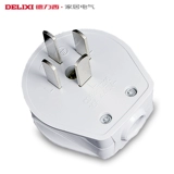 Delixi Трехфа -фаза четыре -линейные заглушки 25A 4 -отверстия 25A заглушка 3 Фаза 4 -Line 16a Power Pult 380V Четыре заглушки