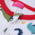 Mùa thu và mùa đông dày lên bé trai và bé gái chống đá là bụng mát kích thước lớn haber cotton ấm chăn bông trẻ em body suit cho be Áo liền quần