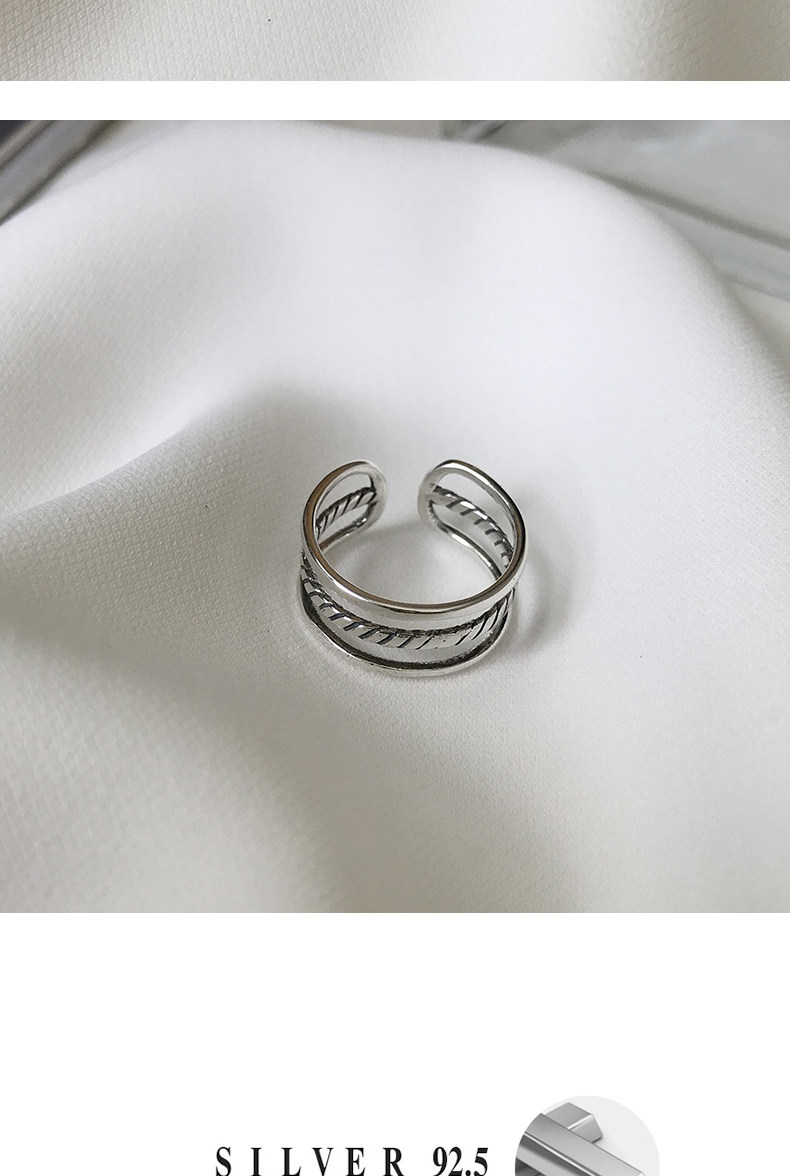 Bague Femme DEBY en Argenterie - Ref 3087629 Image 11