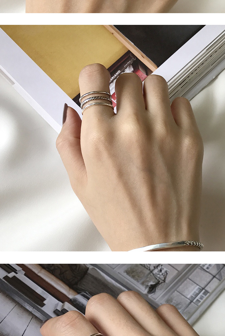 Bague Femme DEBY en Argenterie - Ref 3087629 Image 13