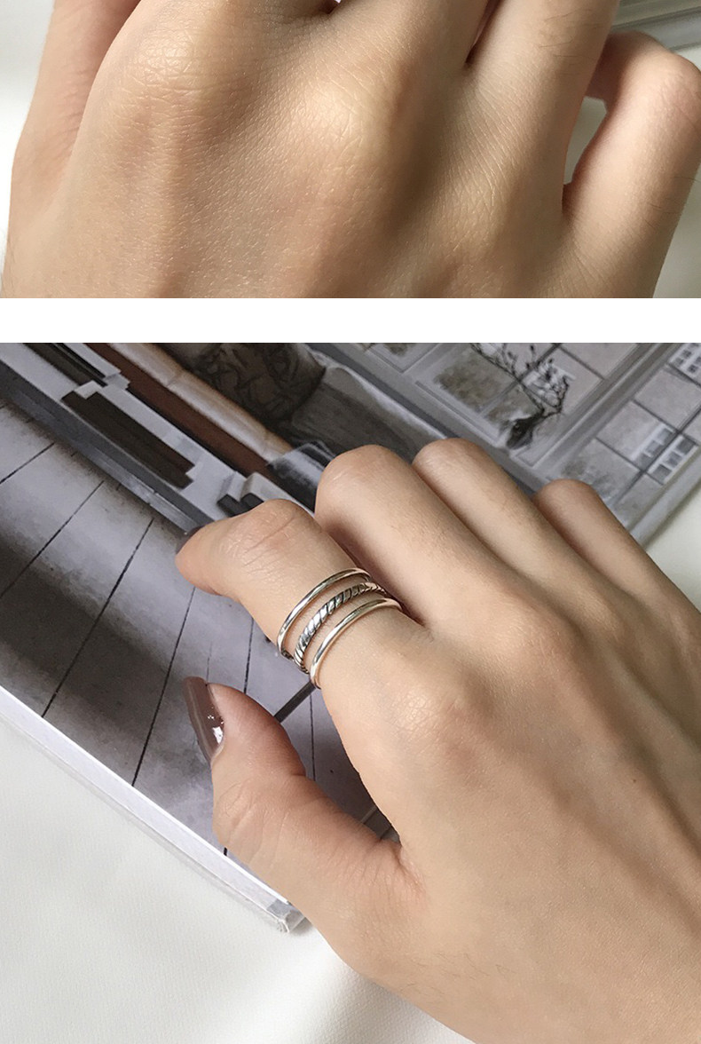 Bague Femme DEBY en Argenterie - Ref 3087629 Image 9