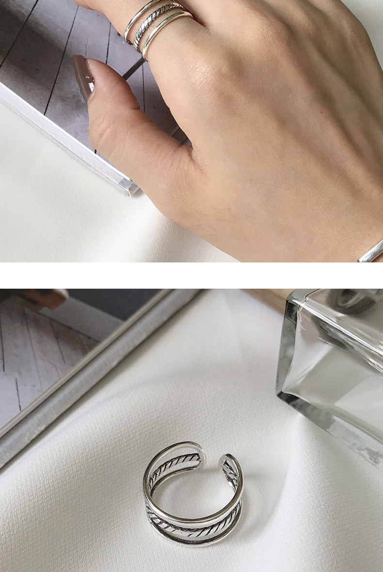 Bague Femme DEBY en Argenterie - Ref 3087629 Image 14