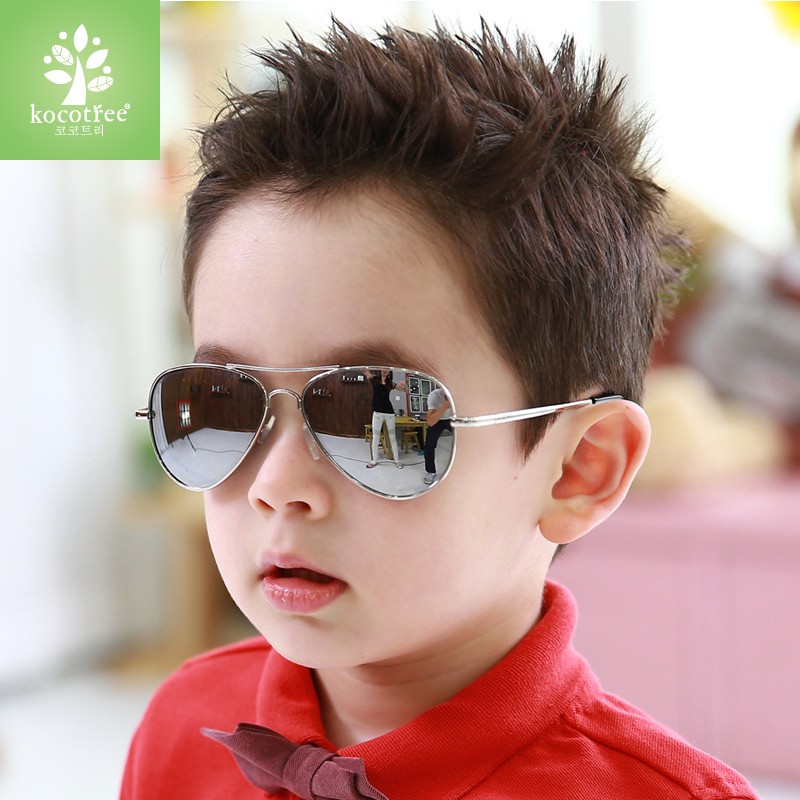 KK Tree Children Sunglasses Boy Polarized Flying Glasses Anti UV Eyes Girls Baby Fashion Sunglasses Tide