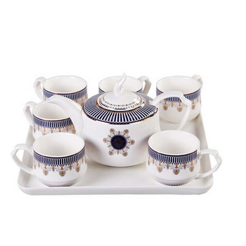 Ya cheng DE 8 woolly jas porch tea sets tea water set of household ceramic teapot tea tea tray package