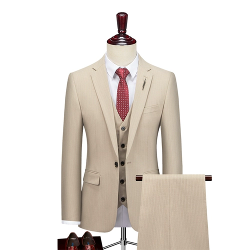 裴派 Комплект, платье, костюм, 3 предмета, облегающий крой, в британском стиле