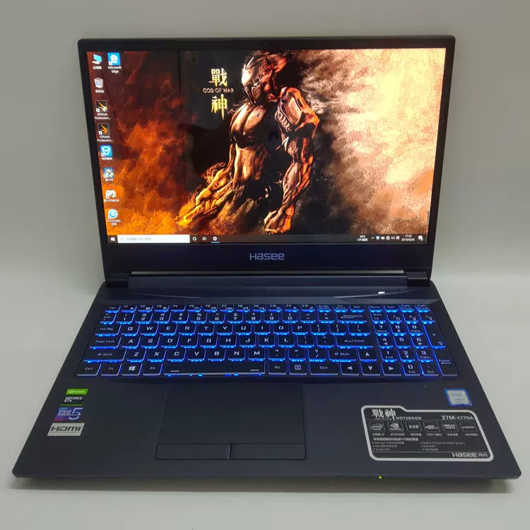 Ноутбук Hasee Z8/Z7 RTX3060, 8–16 ГБ ОЗУ, до 1 ТБ HDD + 512 ГБ SSD — для учёбы и игр