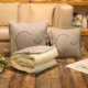 Gối dày chăn kép sử dụng xe hơi với ghế văn phòng đệm sofa xe ngủ gối mùa hè mát điều hòa đã được - Trở lại đệm / Bolsters gối để ghế gỗ
