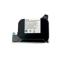 Crowno ink cartridge date coder inkjet printer handheld small production date coder special waterproof and anti-scratch high adhesion original universal non-fading high-definition anti-clogging white ink