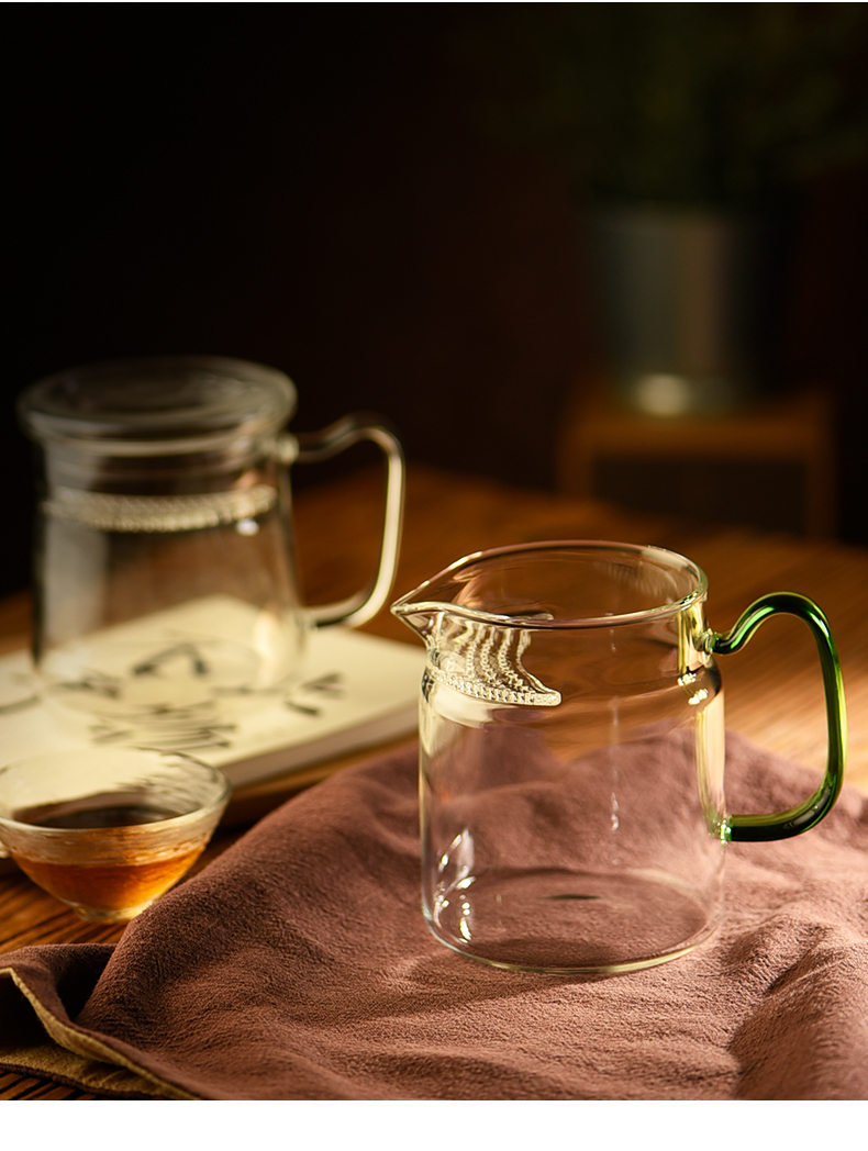 Ceramic story glass, glass tea cup home men and women have the filtration separation of tea tea cup of office