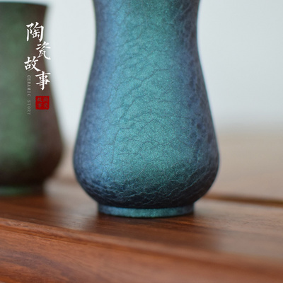 Ceramic story six gentleman 's suit pure copper copper kung fu tea accessories ChaGa tea spoon, knife YangHuBi whole