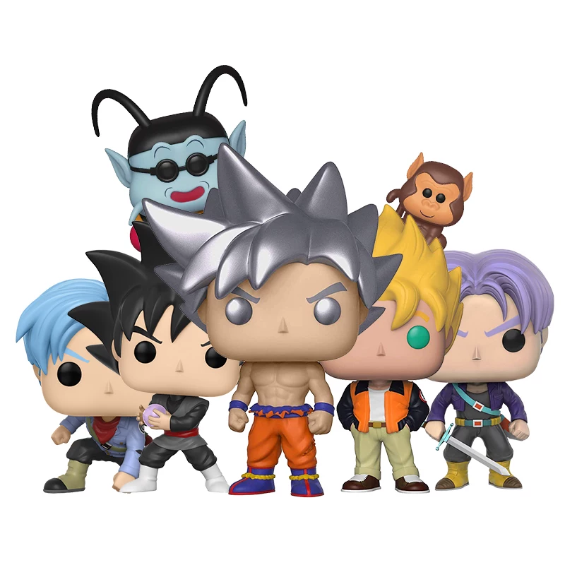 FUNKO Анимация Dragon Ball Super Серия Черный Вуконг Джасма Гоку Дер Hand Hand Hand Мелом Кукла