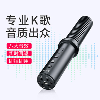 Takstar PH200 Universal Karaoke Microphone Capacitive Microphone for Live Singing Recording on Mobile Phone and Computer