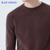 BLUE ERDOS mùa thu và mùa đông vòng cổ đơn cashmere dài tay áo của nam giới áo len áo thun B176A0010