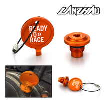  KTM RC 125 200 390 RC8 modified aluminum alloy anti-theft oil ruler screw Engine oil cover