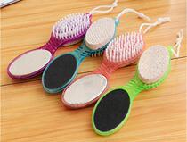 Daily household exfoliating and defoliating artifact scrub foot plate pedicure to calluses grinding foot foot massage brush