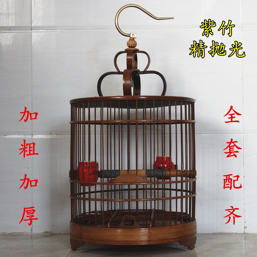 竹精品鸟笼子：传承古法工艺，守护你的画眉宝贝！-鸟笼-淘宝好物网