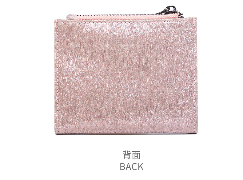 бумажник paparazzi2023新款钱包女短款拉链两折叠皮夹子时尚韩版潮零钱包