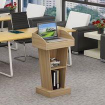 Podium Welcome Desk Reception Desk Speech Training Platform Parking Teacher Podium Launching Ceremony Hosting Podium