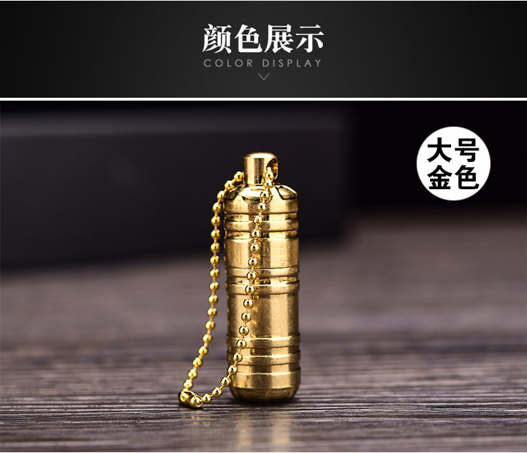 Mini nhẹ siêu nhỏ cá tính sáng tạo di động thu nhỏ bánh xe nhỏ dầu hỏa nhẹ hơn hoài cổ retro nam bật lửa hình súng