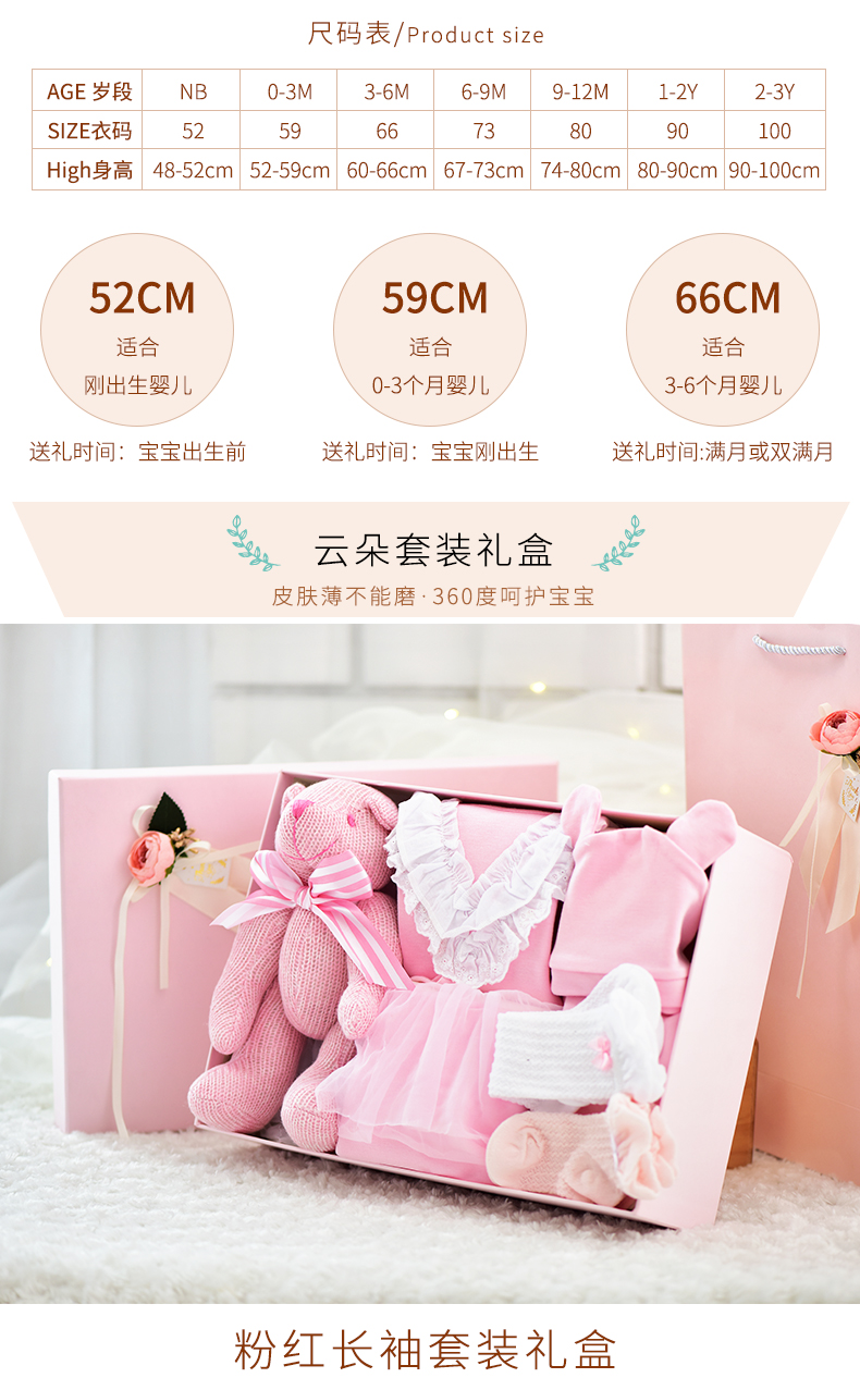 Bộ quần áo sơ sinh cotton cho bé sơ sinh 0-3 tháng 6 mùa hè và mùa thu đông cho bé sơ sinh shop đồ sơ sinh