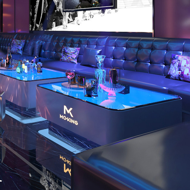 Барный стол KTV светящийся журнальный столик прозрачная барная коробка праздничный специальный стол из нержавеющей стали и закаленного стекла прямые продажи с фабрики