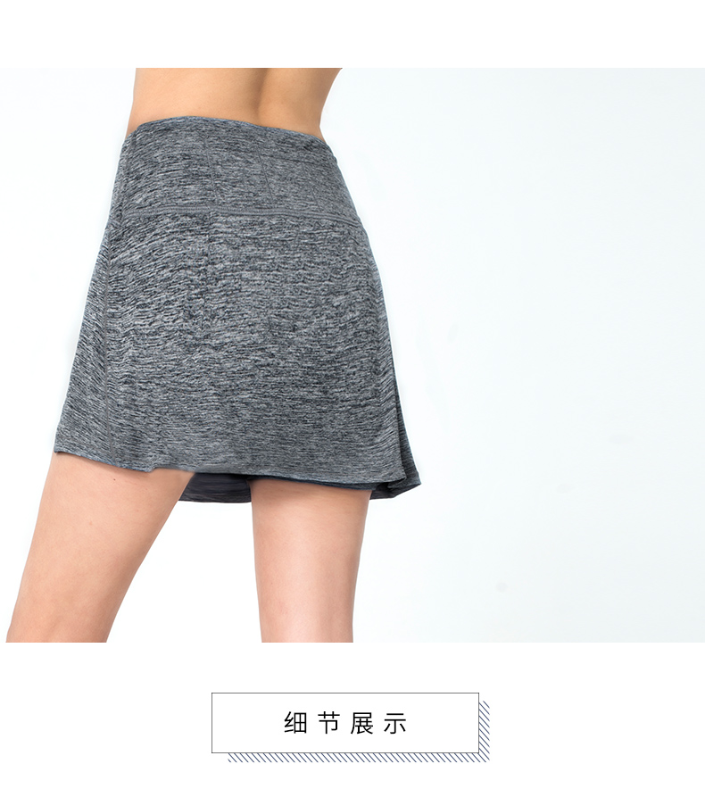 MAIA HOẠT ĐỘNG mùa xuân và mùa hè mới hai màu mới chạy nửa chiều dài quần vợt váy thể thao váy nữ 181SH02 quần áo anta