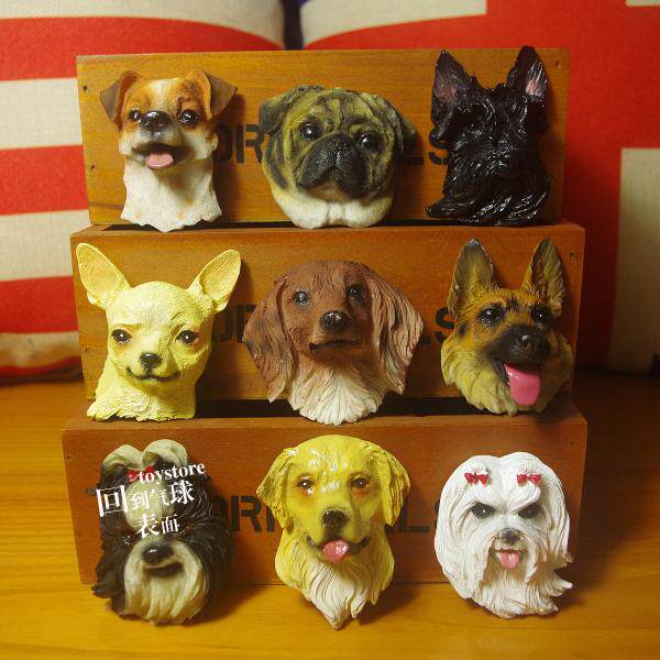 Wang Stars Fridge Sticker Havana Gold Mauba Ghippy Dog Animal Magnetic Resin Message Sticker