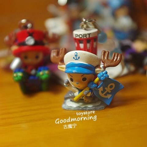 Siêu đa dạng Nhật Bản phiên bản giới hạn One Piece Qiao Ba anime hoạt hình xung quanh tay treo mặt dây chuyền búp bê đồ chơi sticker trà sữa cute