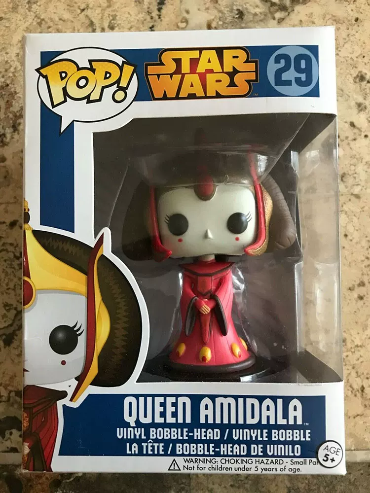 Точечная Funko Pop Star Wars Star Wars Girifes Queen Queen's scarce версия