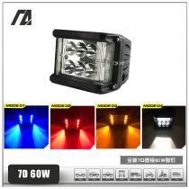 Ford Raptor F150 modified Shepherd Man A column front bar LED Three-sided light burst Flashing Lights Car LED Spotlight