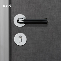 German KABO split door lock indoor bedroom mute door lock minimalist home solid wood door room door lock petal door lock