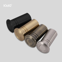 German KABO full copper dust remover latch anti sand flat hole dust cover pure copper gold Bolt mate