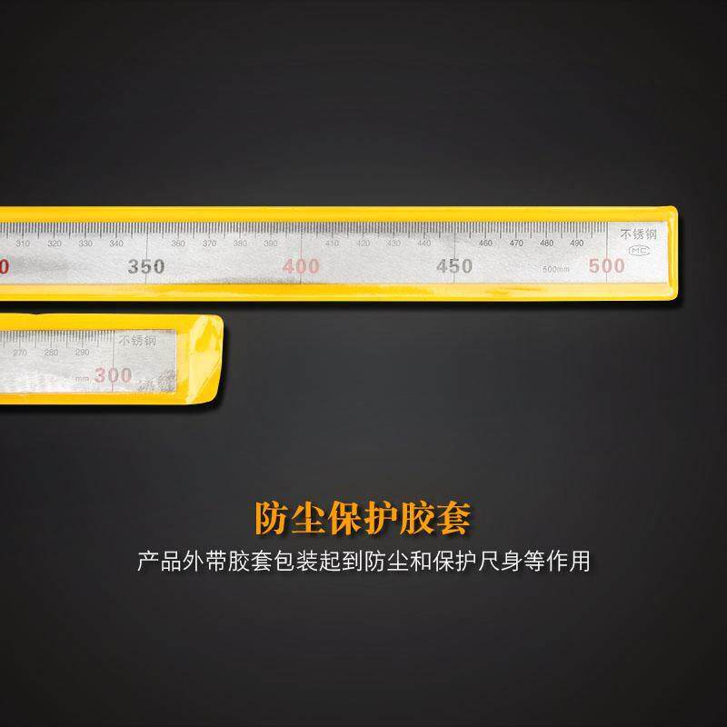 Woodworking multifunction stainless steel integrated forming plastic right-angle ruler 90 degree woodworking scribe ruler leaning ruler