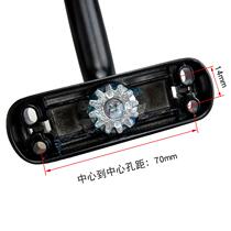 Broken Bridge aluminum alloy door and window drive handle 50 cascing balcony window linkage handle inside and outside push pull handle lock