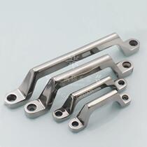 Stainless steel handle Load-bearing thickened handle Four-hole handle Industrial door handle Bow solid handle handle