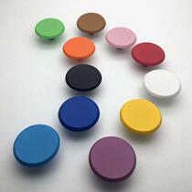 Black and white Yellow Pink Green Blue Simple American cabinet Childrens room card handle Drawer wardrobe door Shoe cabinet handle