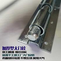 Large iron door bolt Gate Gate ground bolt old welding door bolt large thick ground Bolt extended landing