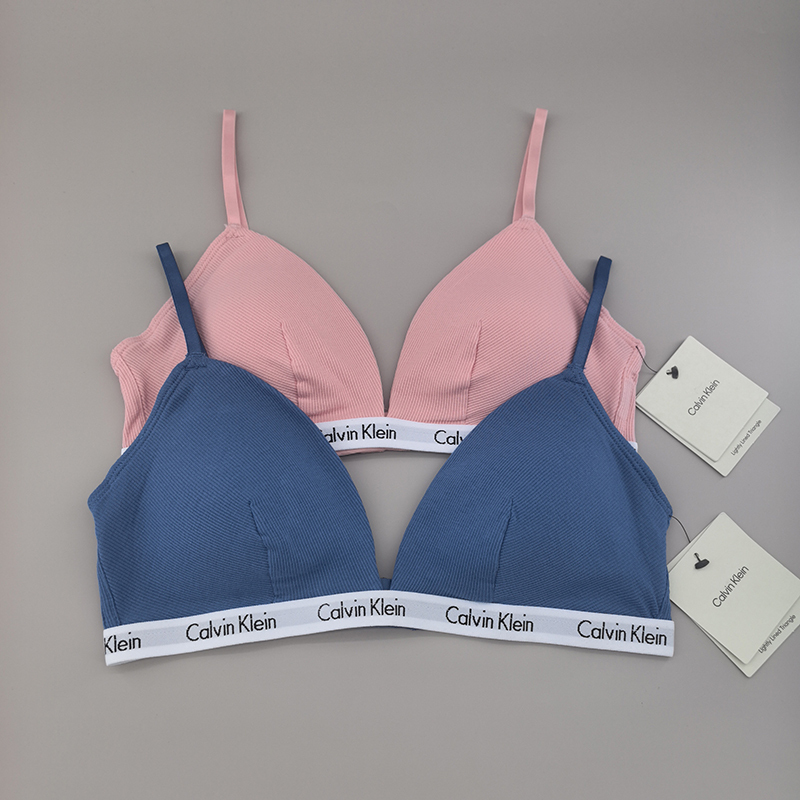 Official Website Same Style Ck Women's Underwear Genuine Thin Cup Triangle Cup with Removable Bra Pads Bra Set Qp1474O Official Website Same Style Ck Women's Underwear Genuine Thin Cup Triangle Cup with Removable Bra Pads Bra Set Qp1474O