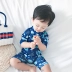 Áo tắm cho trẻ em trai Xiêm Big Boy Trẻ em dài tay Beach Sun Boy Boy Áo tắm dễ thương - Bộ đồ bơi của Kid Bộ đồ bơi của Kid