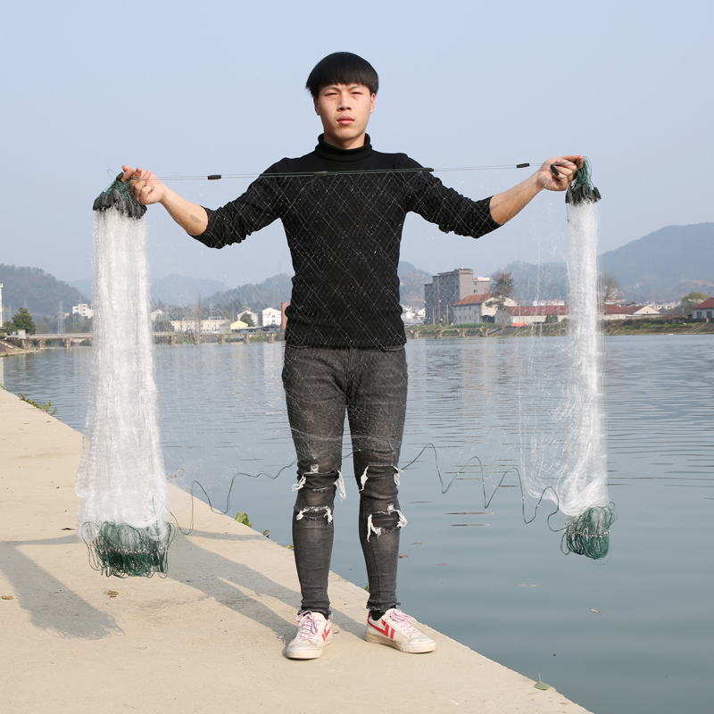 Day out fishing nets Three floors 1 m floating nets Nets Nets Glued Nets Hanging Nets Fishing Nets 6 points 7 points to small white strips net 