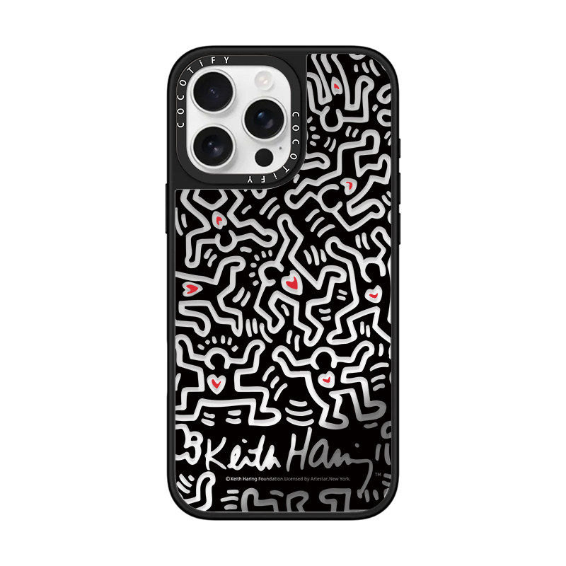 Keith Haring “Radiant Baby” – Iconic Street Art Design 16 iPhone Case