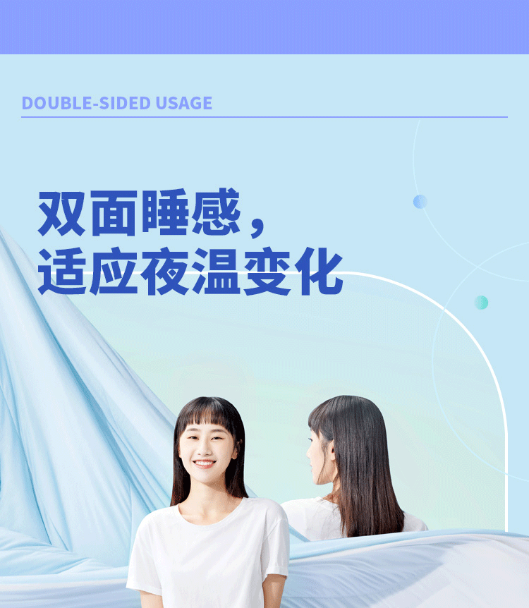 网易严选  冰能科技抗菌果冻被夏凉被 1.5*2m A类品质 凉感黑科技 图3