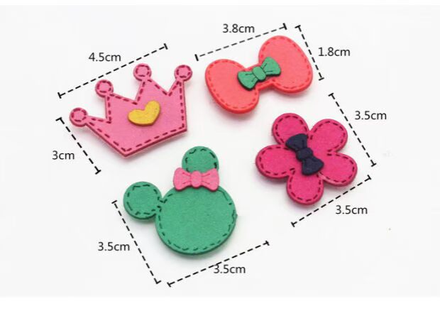 Phiên bản Hàn Quốc của trang sức trẻ em phụ kiện tóc dán tóc phim hoạt hình bangs dán trẻ em bé ma thuật dán tóc gãy dán cô gái mũ phụ kiện tóc hà nội