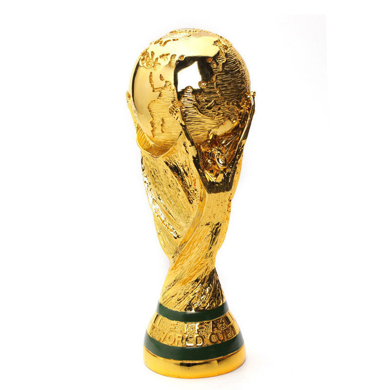 Vigorous Gods Cup World Cup trophy 1: 1 Model football fan memorabilia to send friends boyfriend gifts