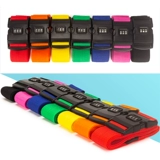 Чемодан, ремень, длинный защитный пакет, взрывобезопасный замок