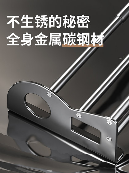 全金属拖鞋架壁挂式免打孔门后鞋架浴室卫生间多功能置物架收纳架