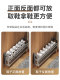 全金属拖鞋架壁挂式免打孔门后鞋架浴室卫生间多功能置物架收纳架