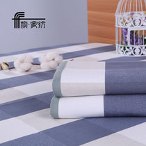 Old coarse cloth mat sheets three-piece cotton cotton thickened mat summer