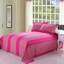 Old coarse cloth sheets single cotton cotton National thick single double bed sheet can be customized