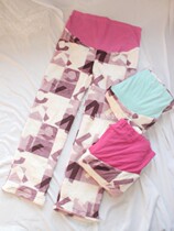 Autumn and winter coral velvet pregnant womens pants month Pants Day single blemish adjustable flannel Belly Belly pregnant womens pants